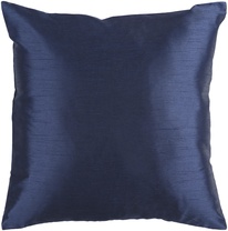 Solid Luxe Traditional Pillow Cover